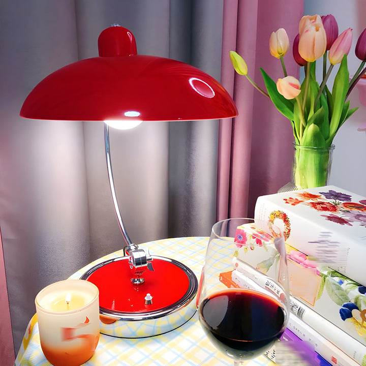Retro Krzywa Lampa Biurkowa