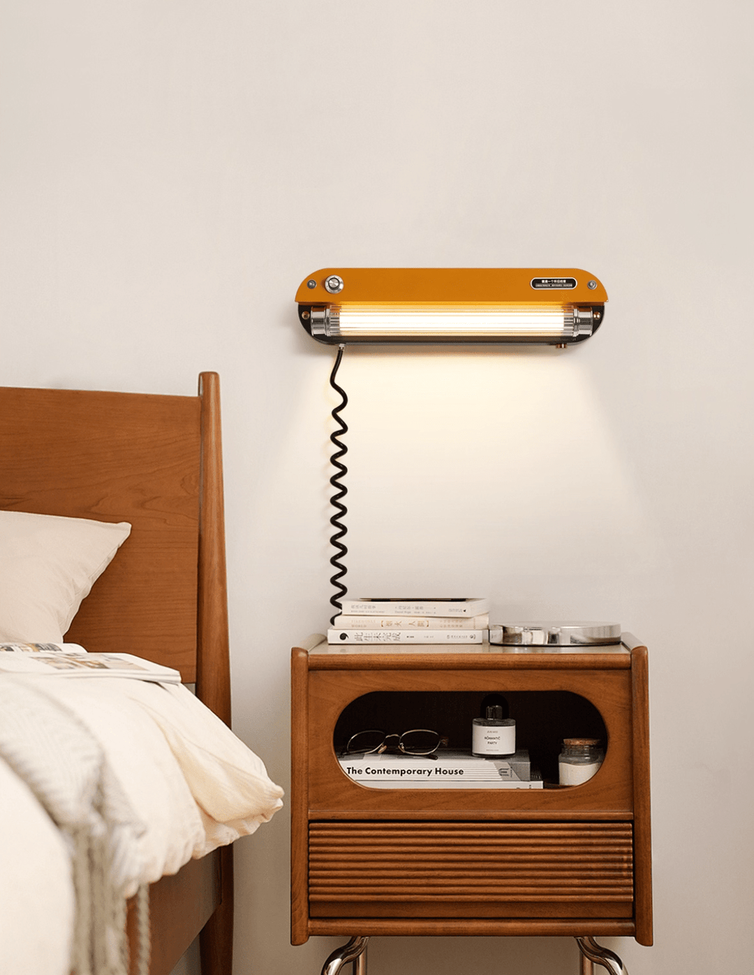 Lampa ścienna Edison Marlo