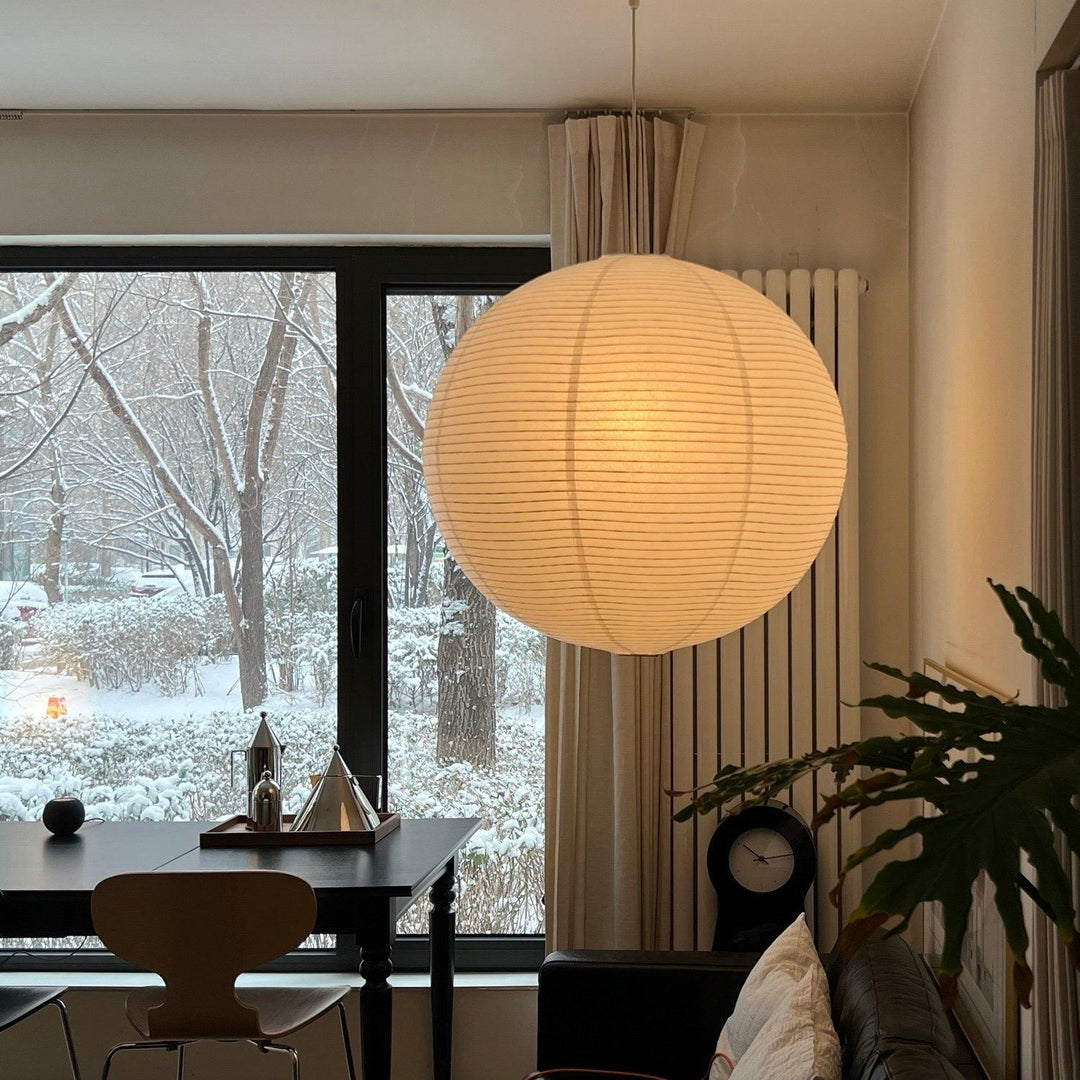 Lampa Wisząca z Papieru Washi A