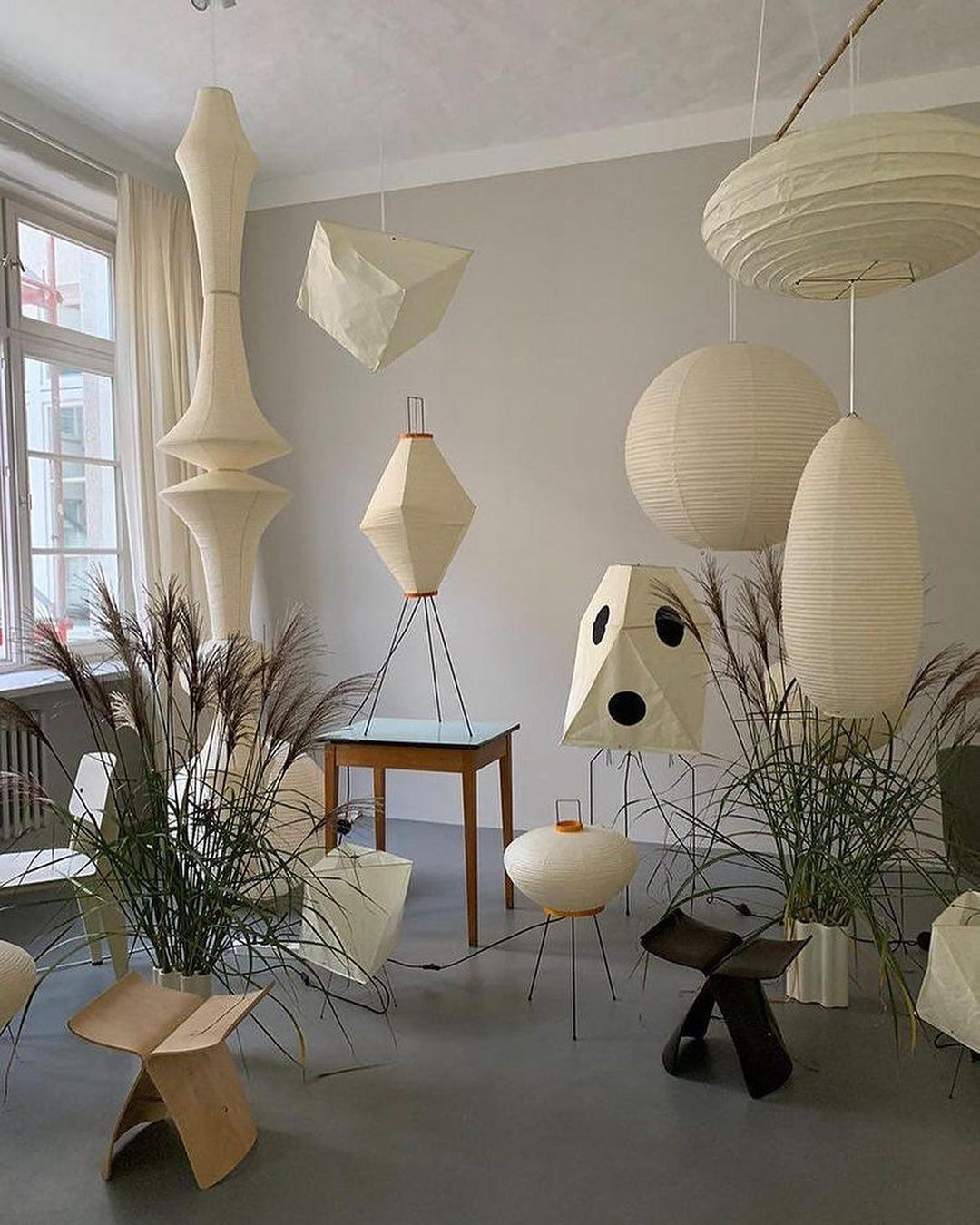 Lampa wisząca Washi Paper E