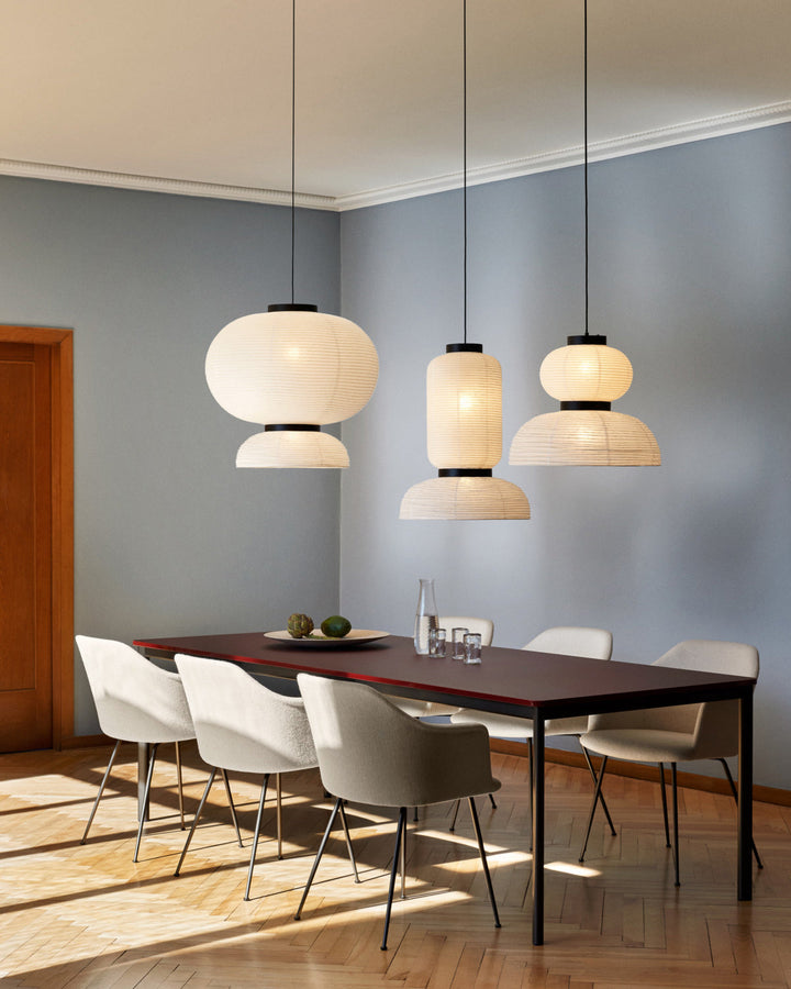 Lampa wisząca z papieru ryżowego Cocoon