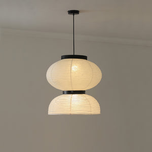 Lampa wisząca z papieru ryżowego Cocoon