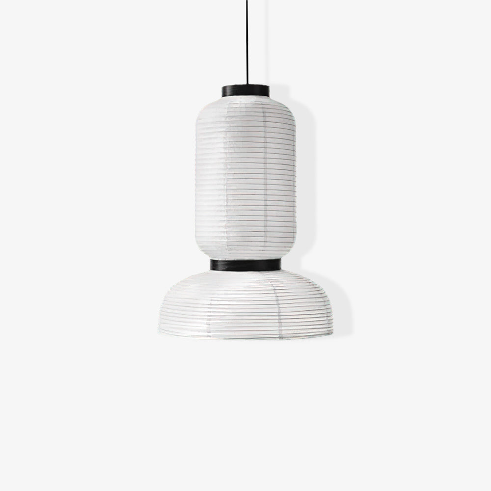 Lampa wisząca z papieru ryżowego Cocoon