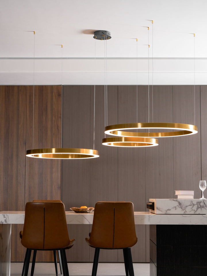 Lampa wisząca LED w kształcie pierścienia