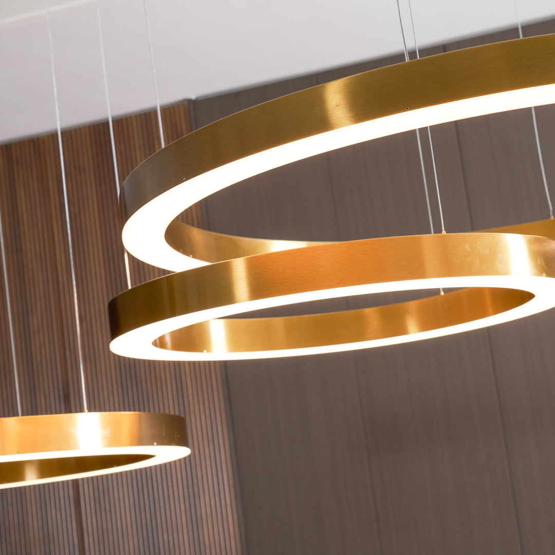 Lampa wisząca LED w kształcie pierścienia