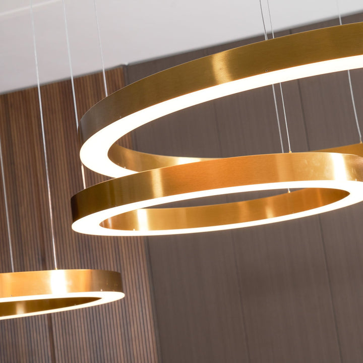 Lampa wisząca LED w kształcie pierścienia