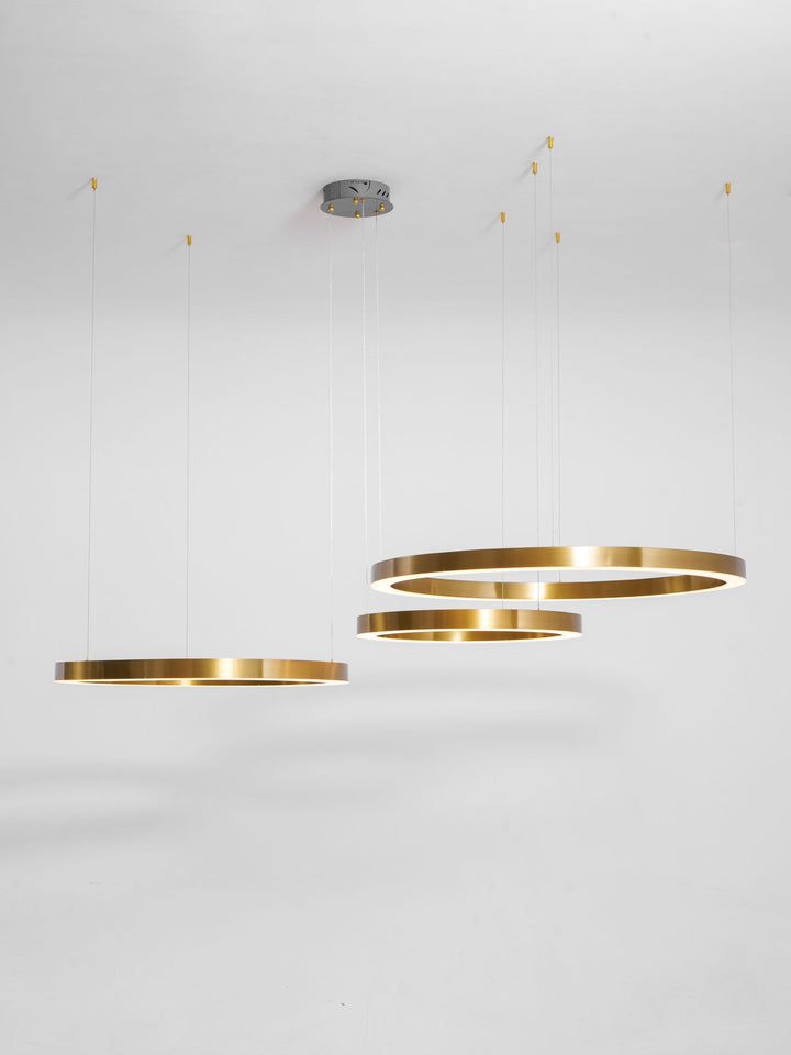 Lampa wisząca LED w kształcie pierścienia
