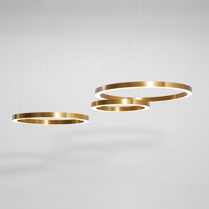 Lampa wisząca LED w kształcie pierścienia