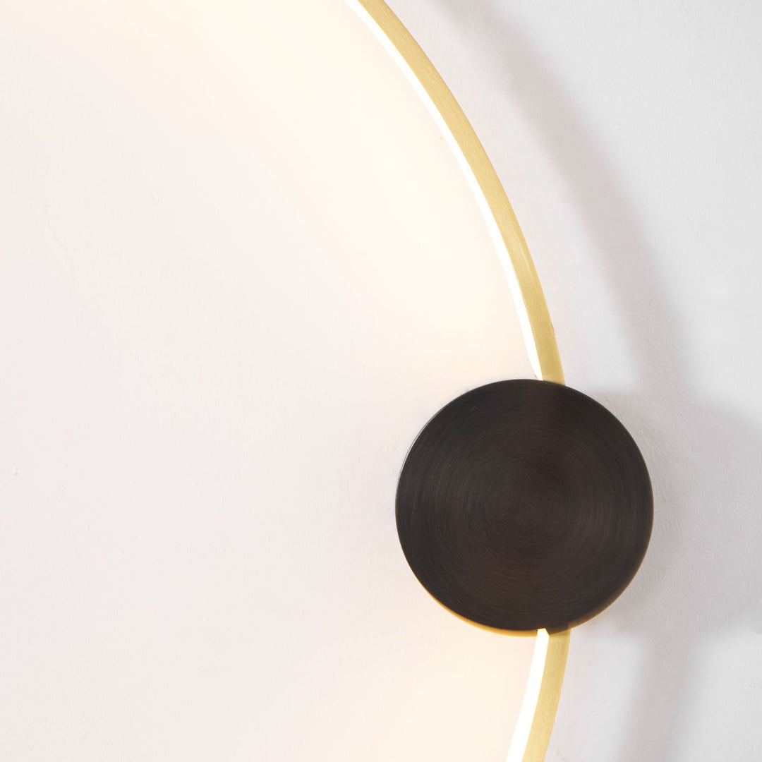 Lampa ścienna LED w kształcie pierścienia