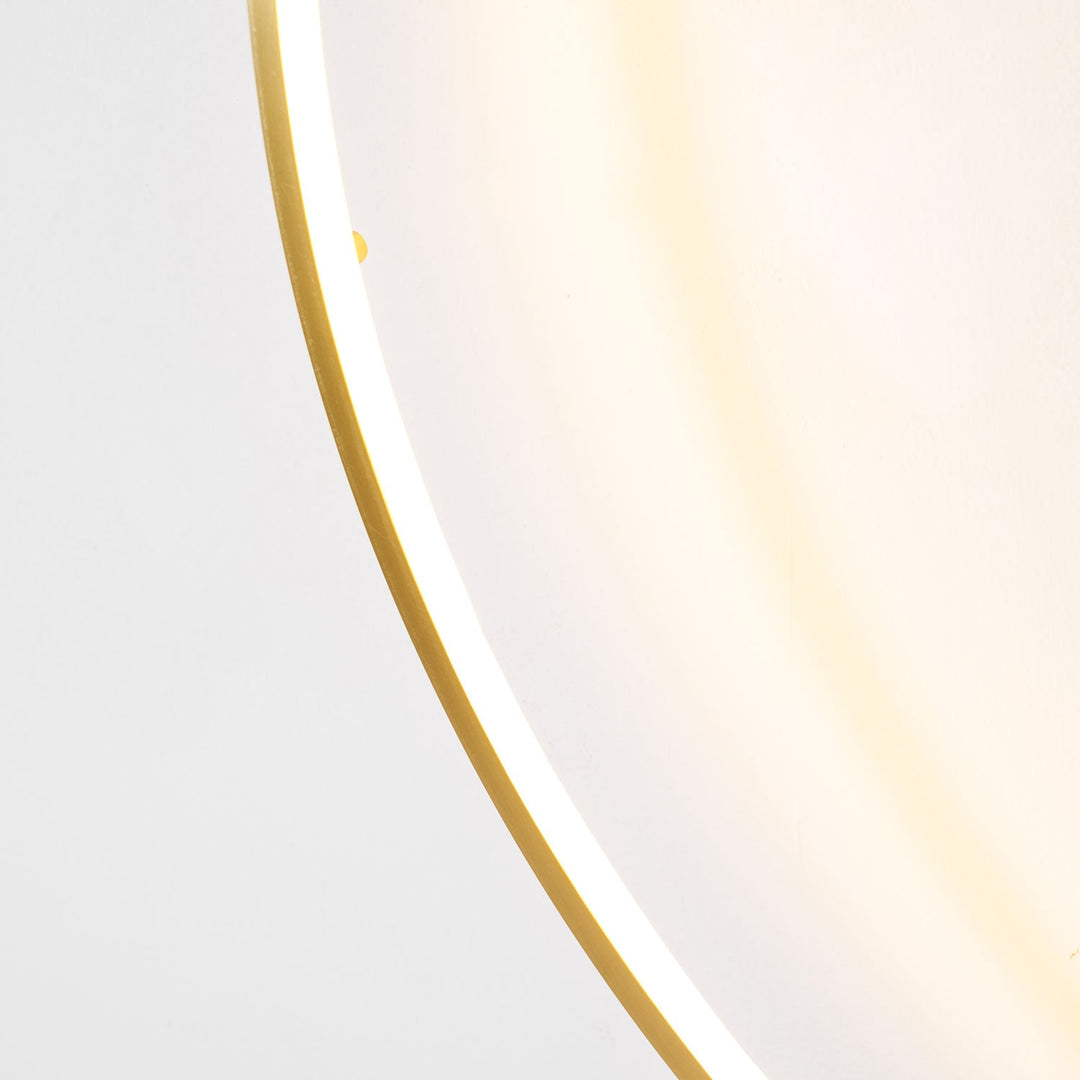 Lampa ścienna LED w kształcie pierścienia