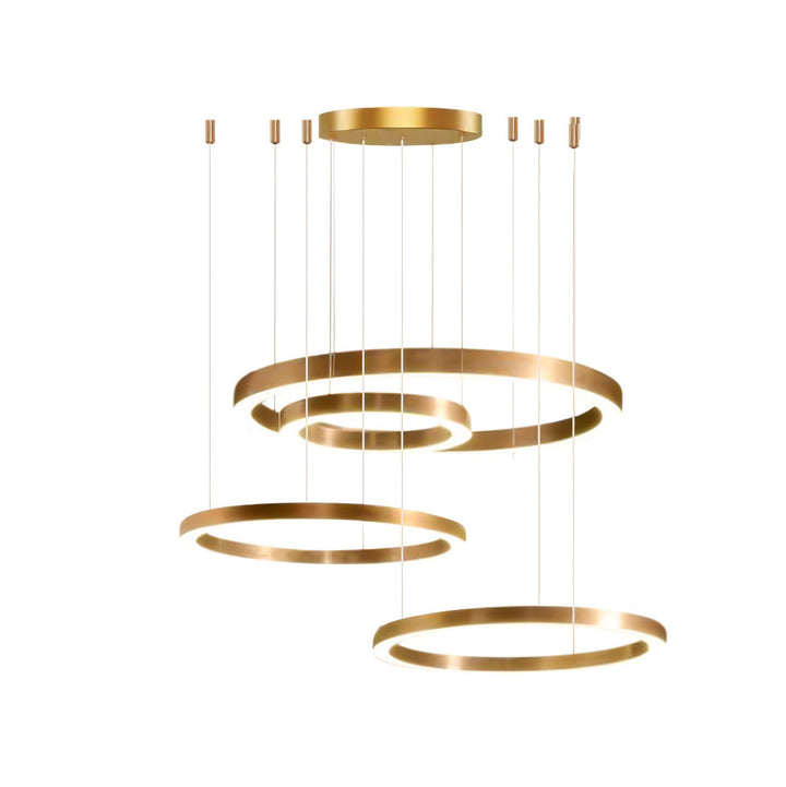 Lampa wisząca LED w kształcie pierścienia