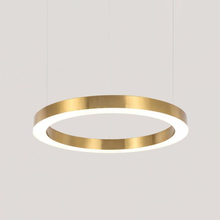 Lampa wisząca LED w kształcie pierścienia