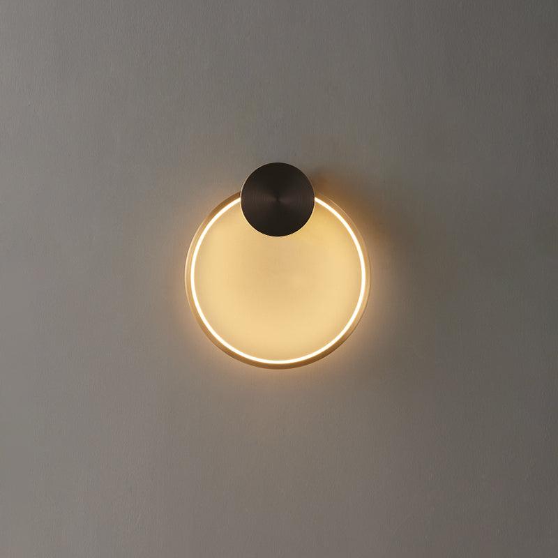 Lampa ścienna LED w kształcie pierścienia