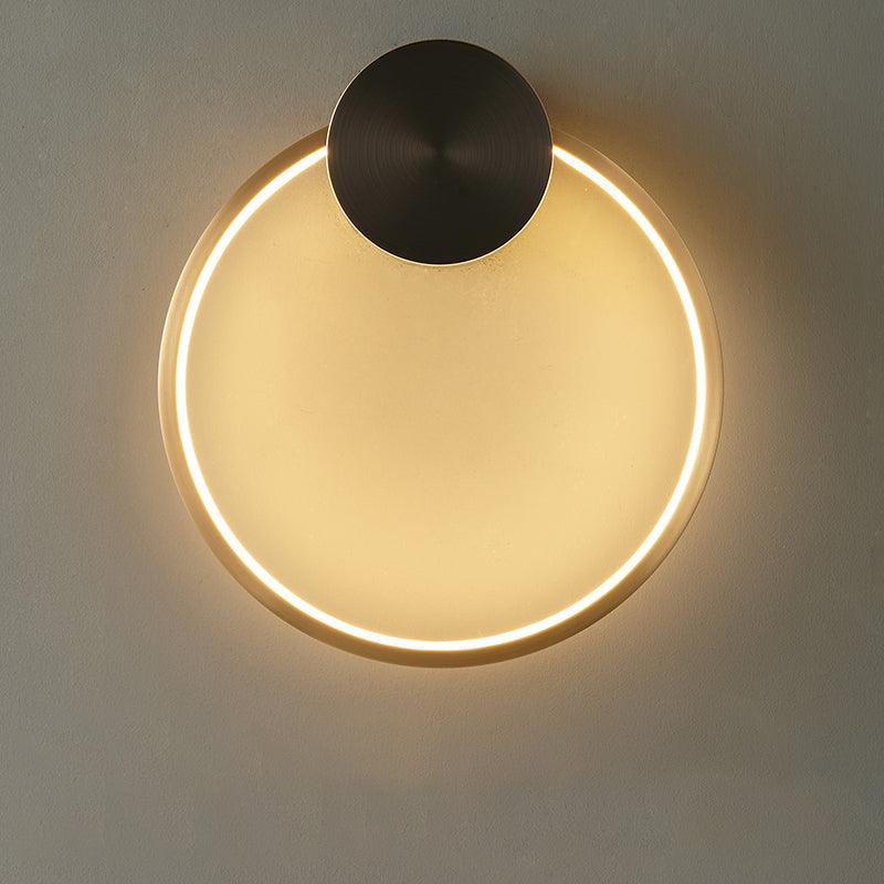 Lampa ścienna LED w kształcie pierścienia
