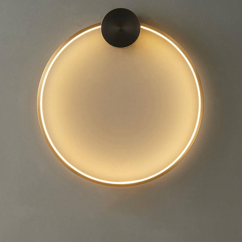 Lampa ścienna LED w kształcie pierścienia