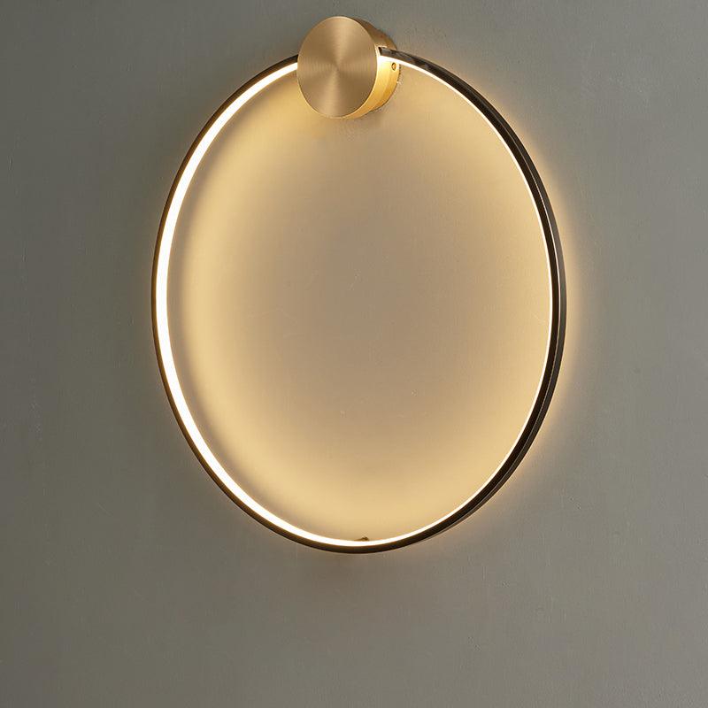 Lampa ścienna LED w kształcie pierścienia