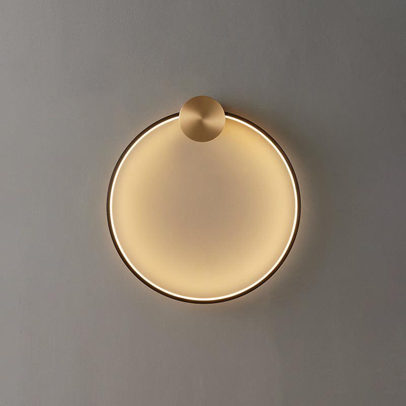 Lampa ścienna LED w kształcie pierścienia