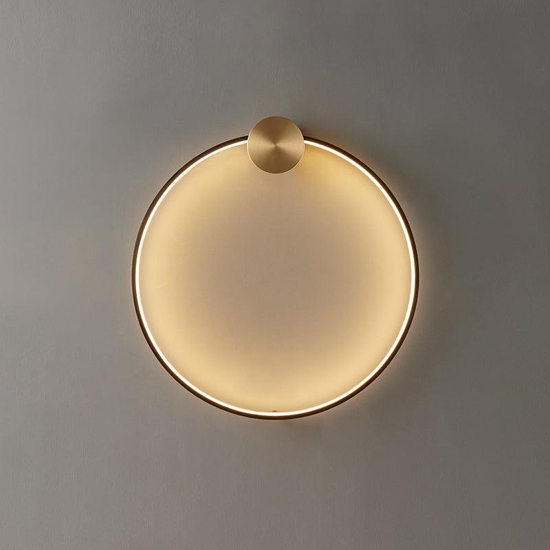 Lampa ścienna LED w kształcie pierścienia