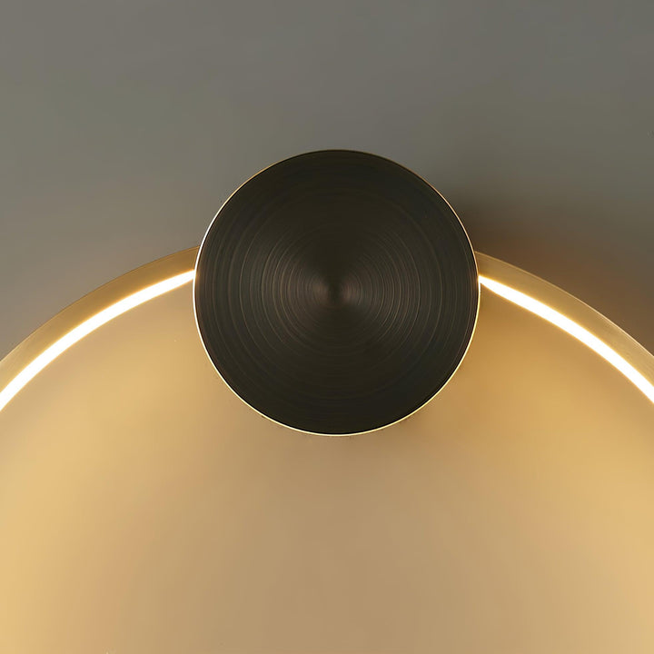 Lampa ścienna LED w kształcie pierścienia