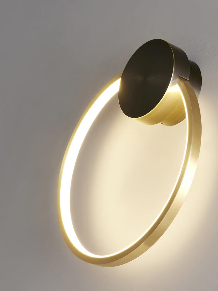 Lampa ścienna LED w kształcie pierścienia