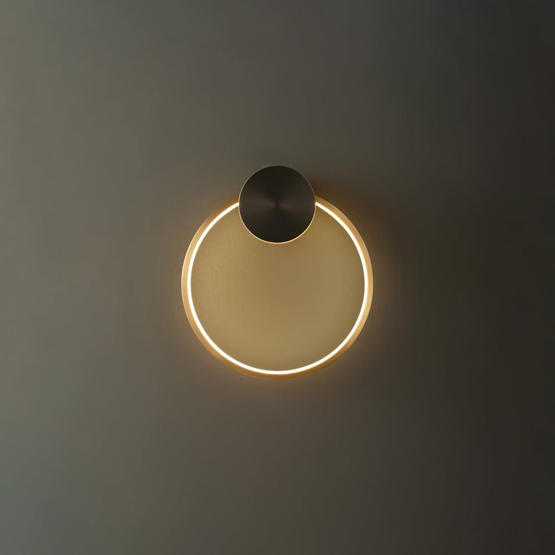 Lampa ścienna LED w kształcie pierścienia