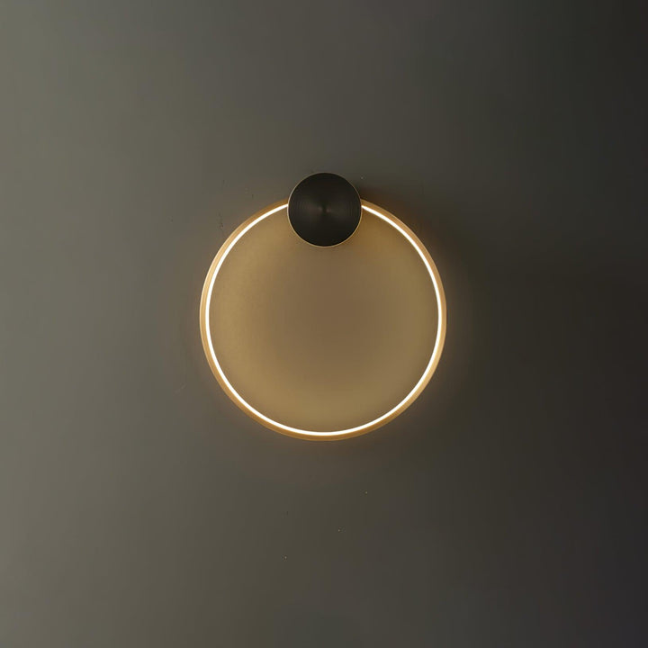 Lampa ścienna LED w kształcie pierścienia
