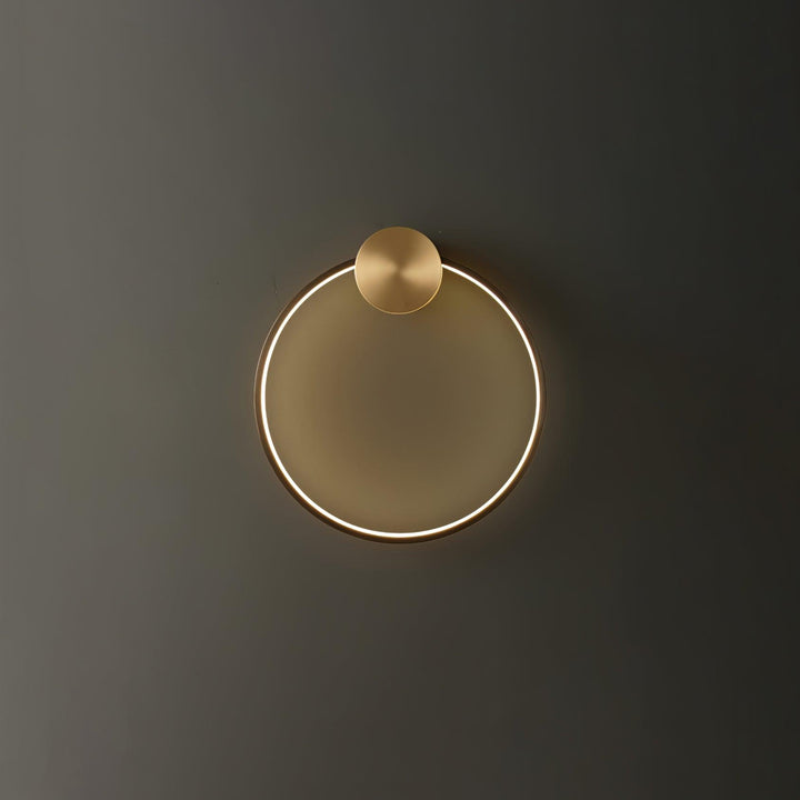 Lampa ścienna LED w kształcie pierścienia