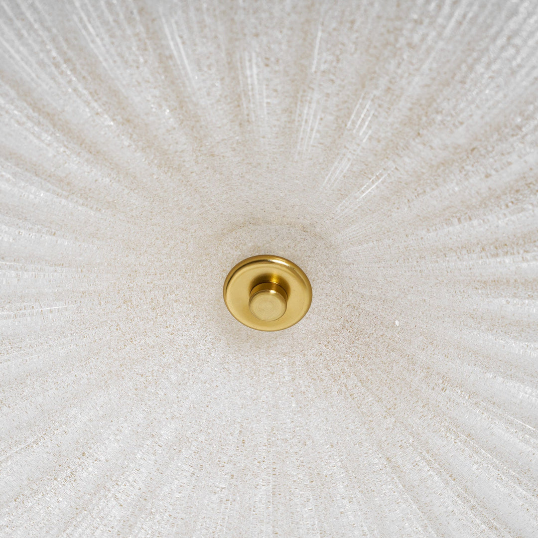 Szklana lampa sufitowa Ripple