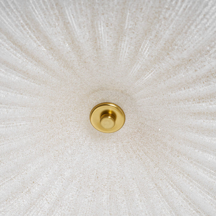 Szklana lampa sufitowa Ripple