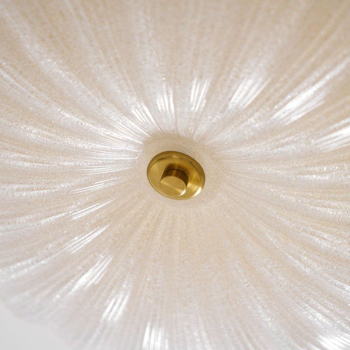Szklana lampa sufitowa Ripple