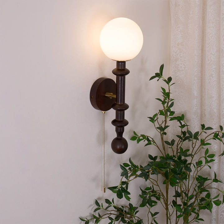 Lampa Ścienna w Kształcie Kolumny Rzymskiej