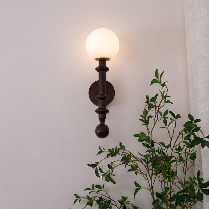 Lampa Ścienna w Kształcie Kolumny Rzymskiej