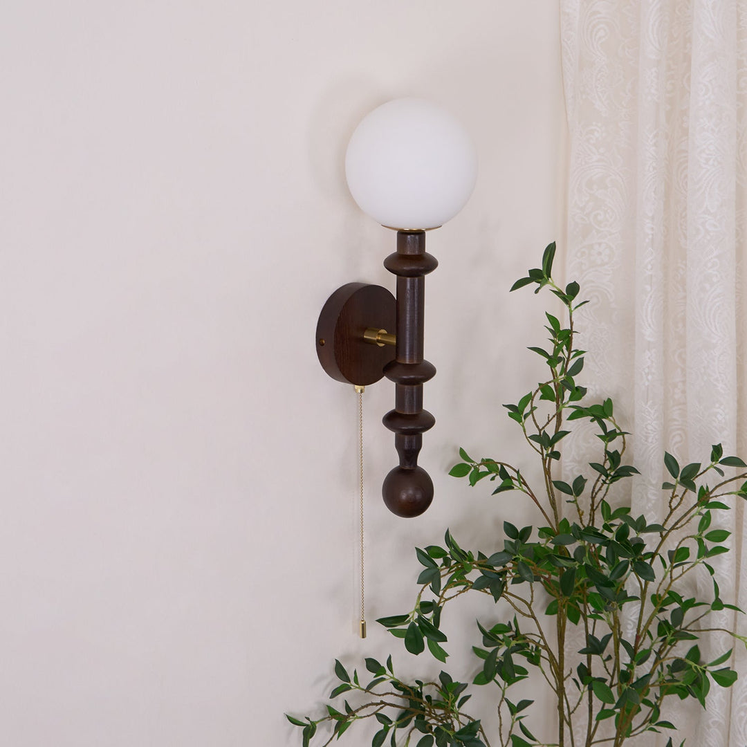 Lampa Ścienna w Kształcie Kolumny Rzymskiej