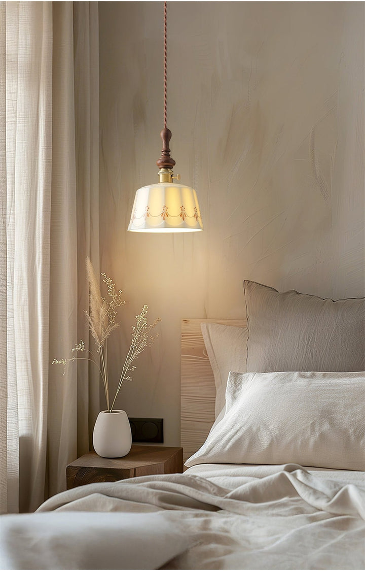 Lampa Wisząca Ceramiczna Roselind