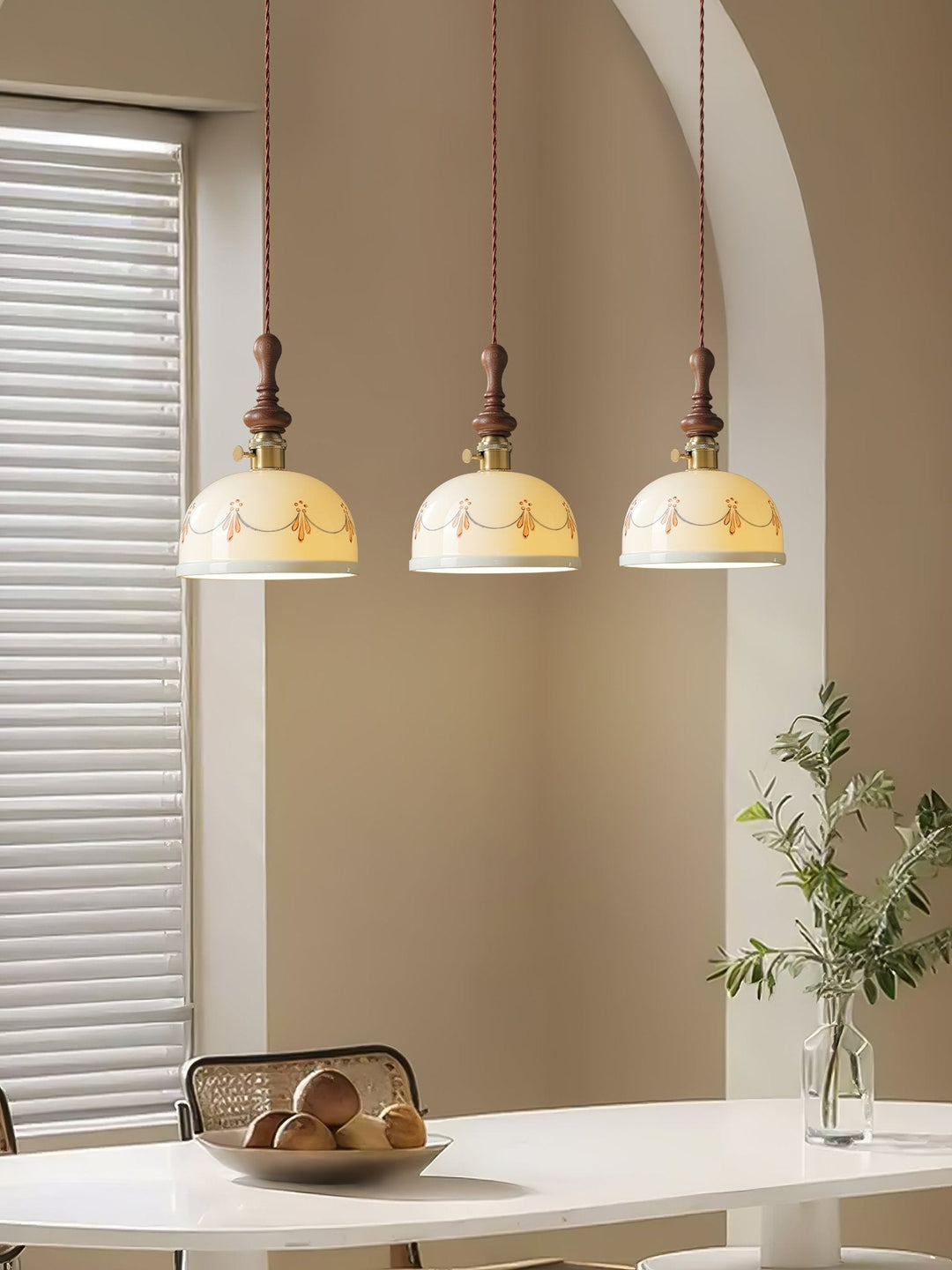 Lampa Wisząca Ceramiczna Roselind