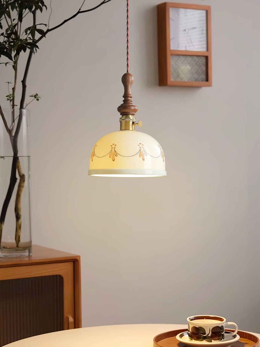 Lampa Wisząca Ceramiczna Roselind