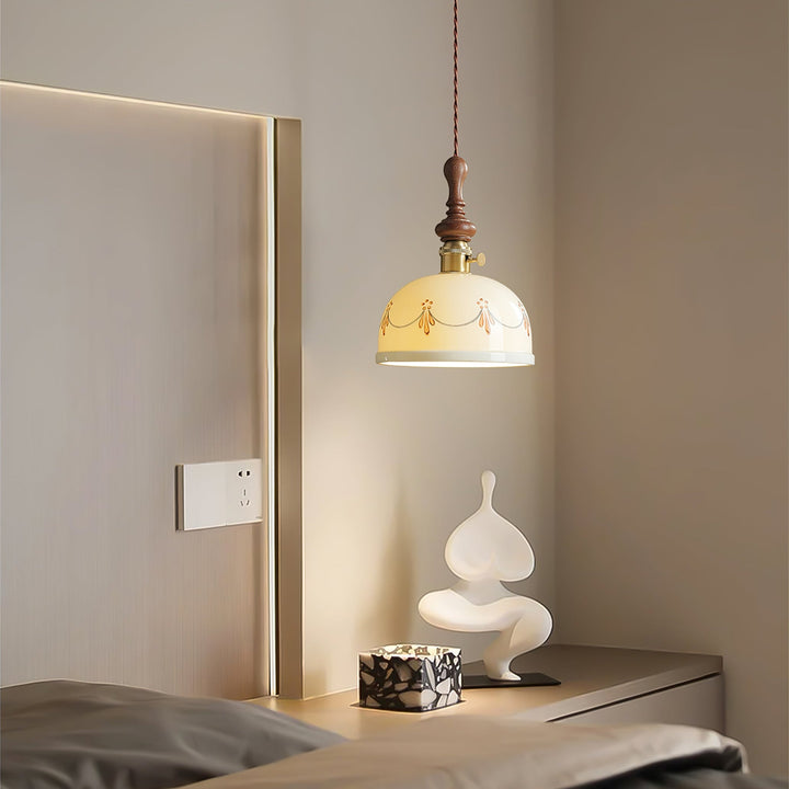 Lampa Wisząca Ceramiczna Roselind