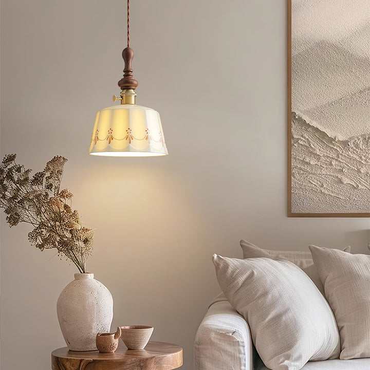Lampa Wisząca Ceramiczna Roselind