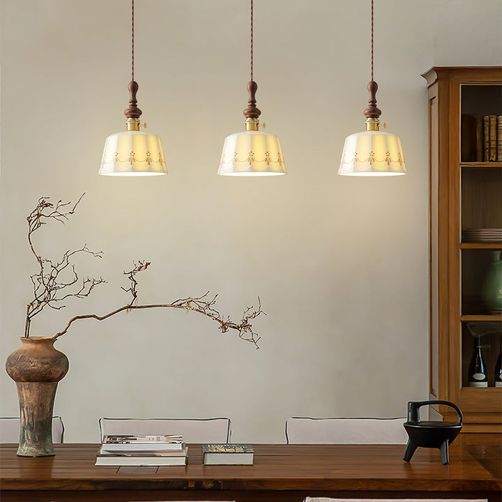 Lampa Wisząca Ceramiczna Roselind