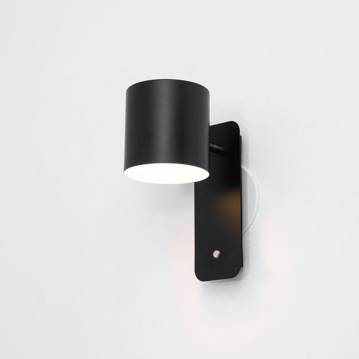 Obrotowa Lampa Ścienna Cylindryczna na Akumulator