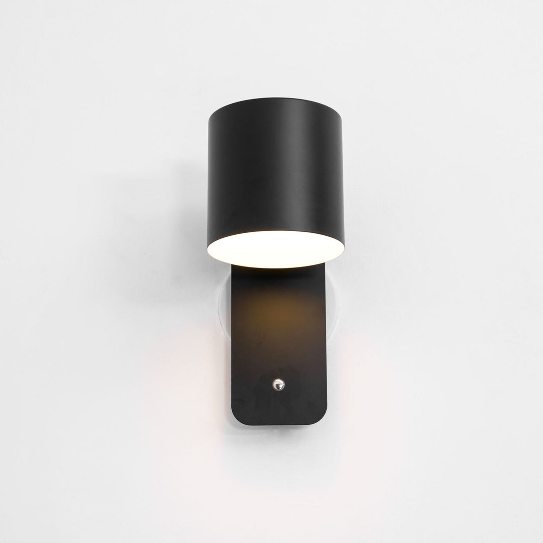 Obrotowa Lampa Ścienna Cylindryczna na Akumulator