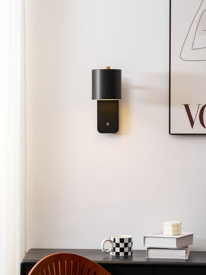 Obrotowa Lampa Ścienna Cylindryczna na Akumulator