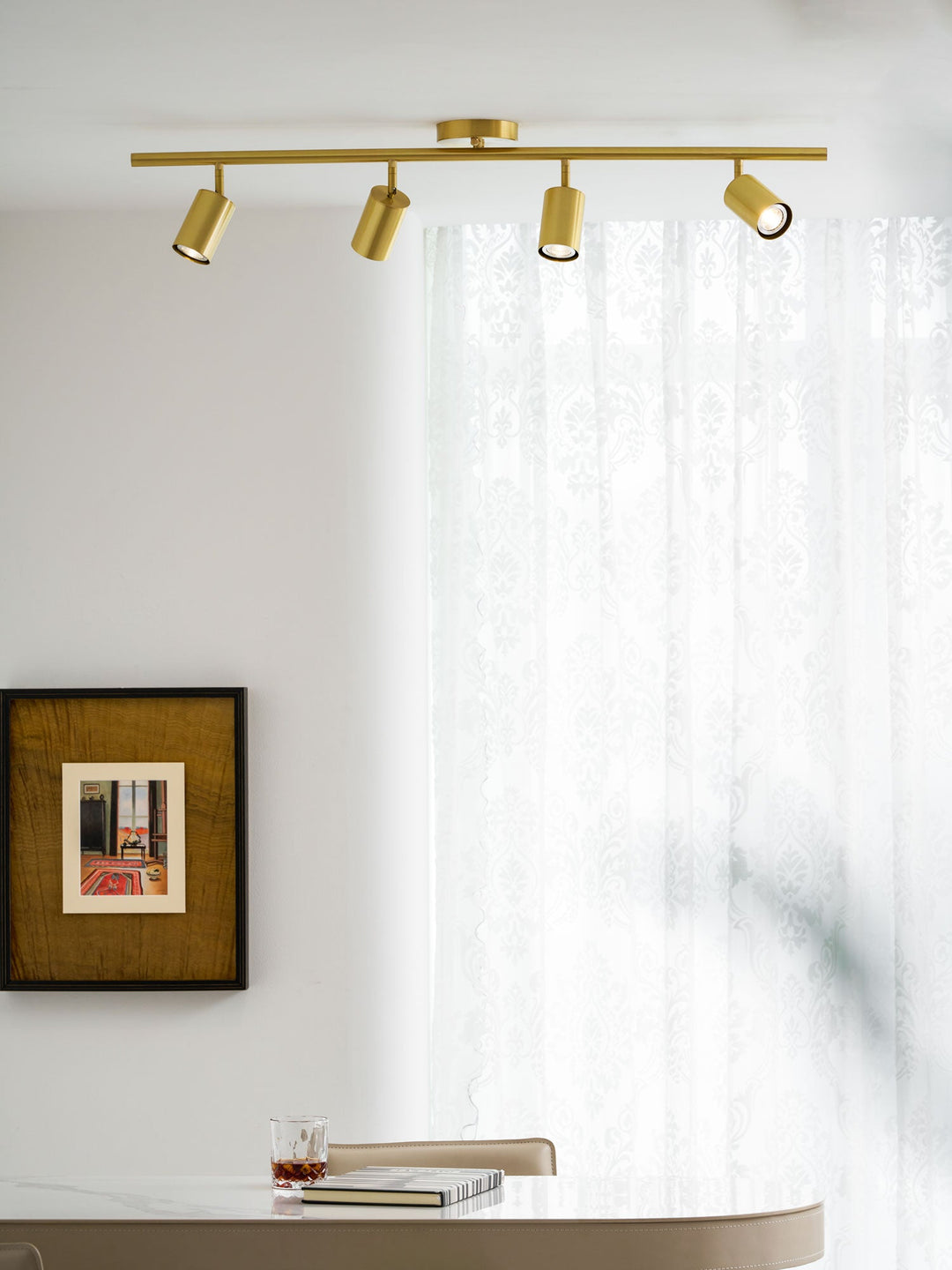 Obrotowa Lampa Ścienna/Sufitowa z Reflektorem