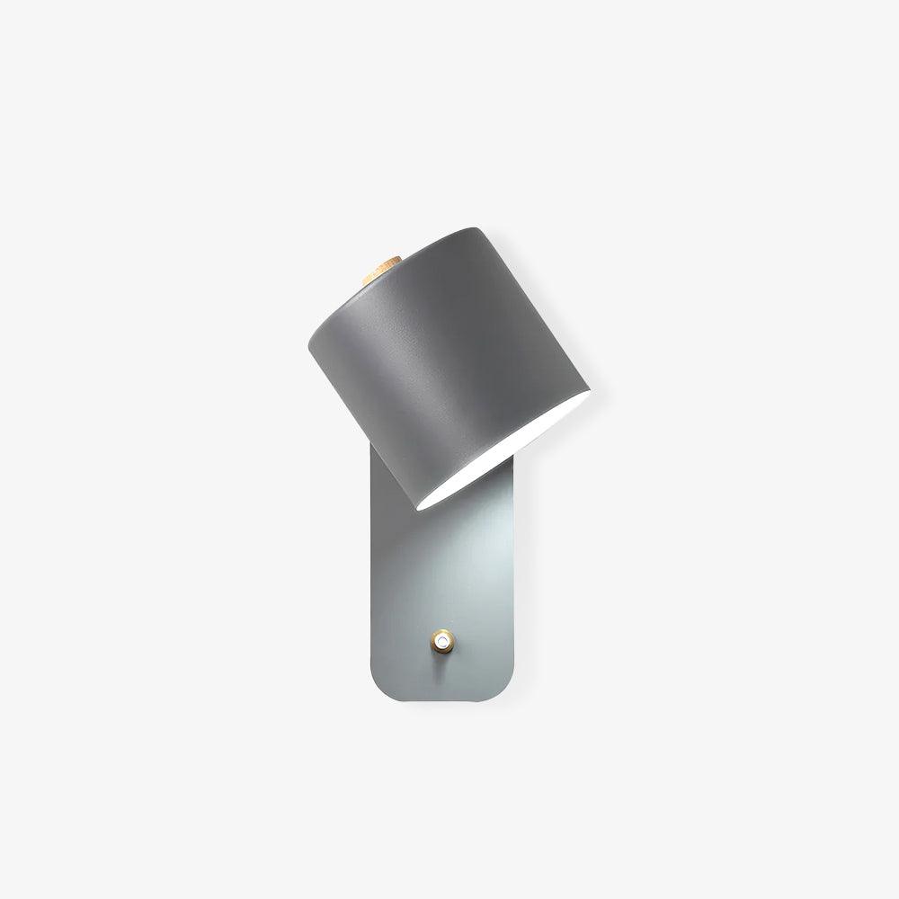 Obrotowa Lampa Ścienna w Kształcie Cylindra
