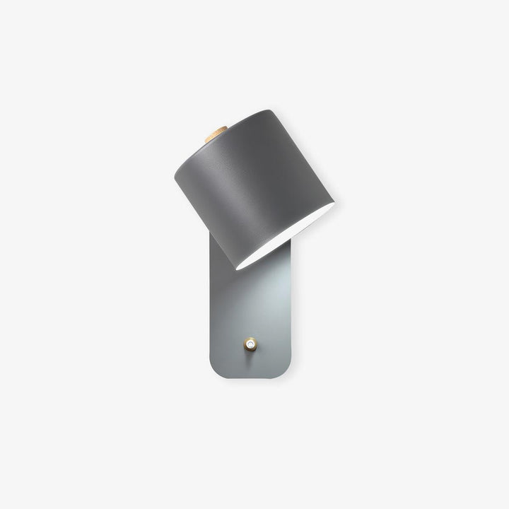 Obrotowa Lampa Ścienna w Kształcie Cylindra