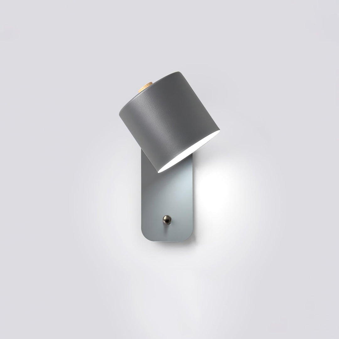 Obrotowa Lampa Ścienna Cylindryczna na Akumulator
