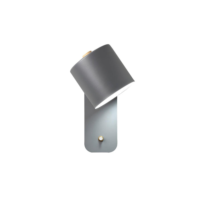 Obrotowa Lampa Ścienna w Kształcie Cylindra