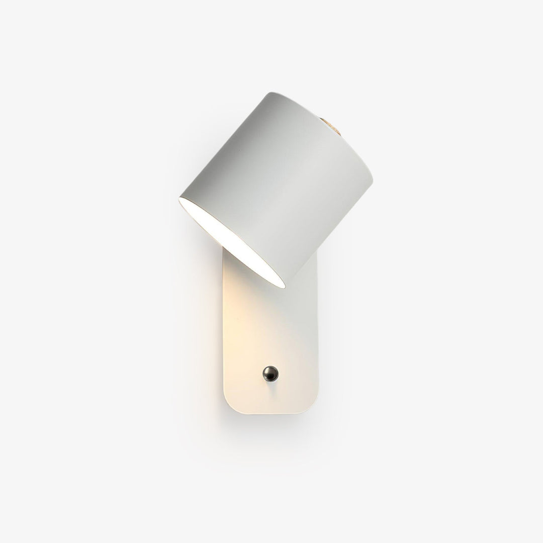 Obrotowa Lampa Ścienna Cylindryczna na Akumulator