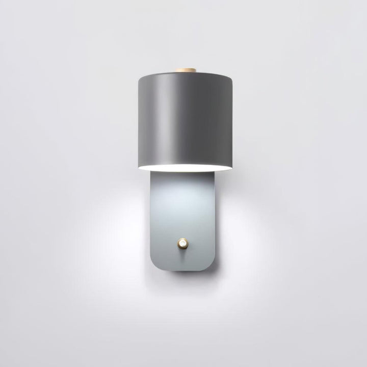 Obrotowa Lampa Ścienna w Kształcie Cylindra