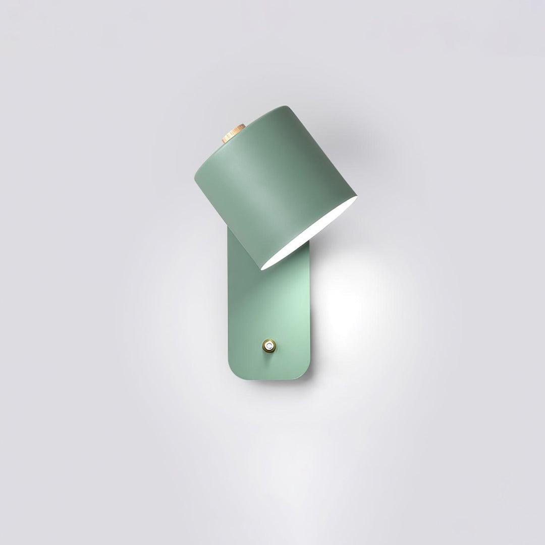Obrotowa Lampa Ścienna w Kształcie Cylindra